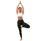 Boo Halloween Ghost Yoga Leggings