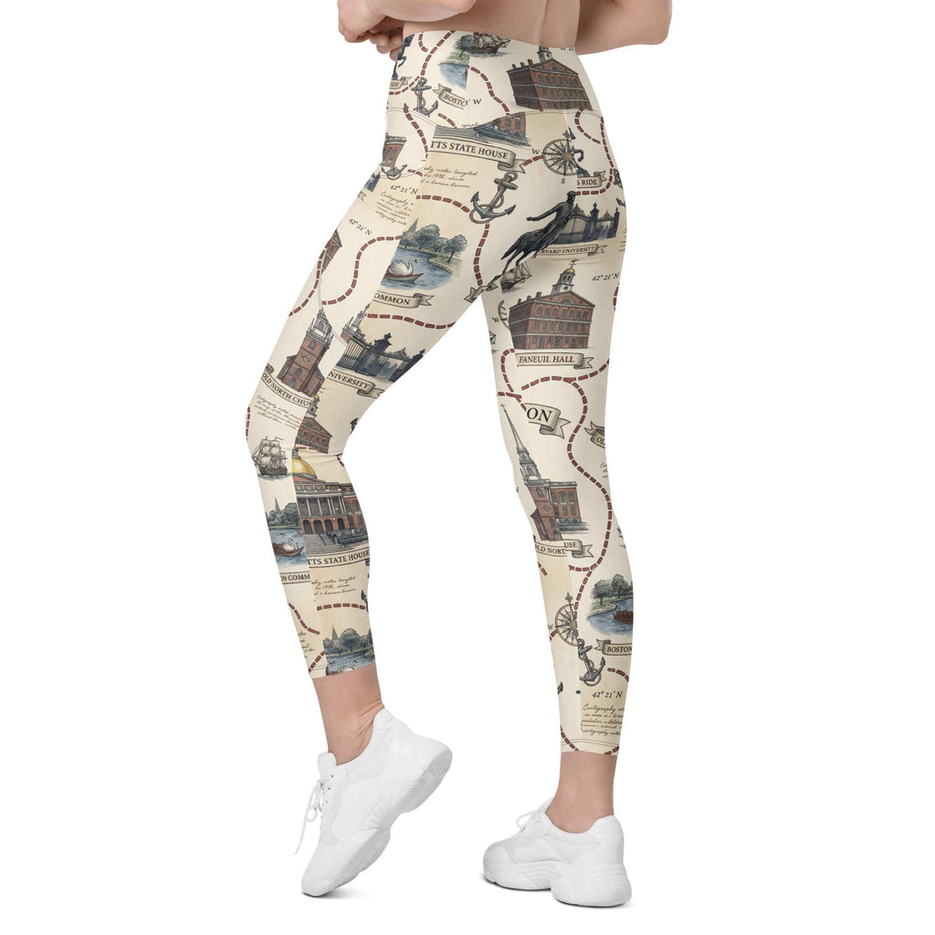 Boston Crossover Leggings With Pockets