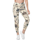 Boston Crossover Leggings With Pockets