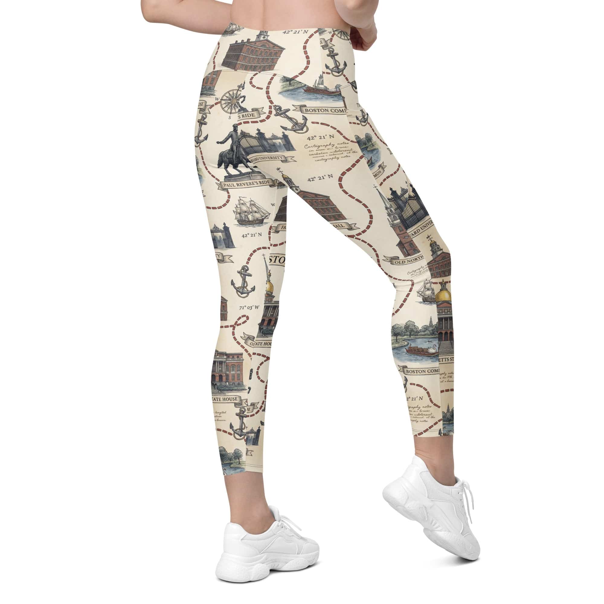 Boston Crossover Leggings With Pockets