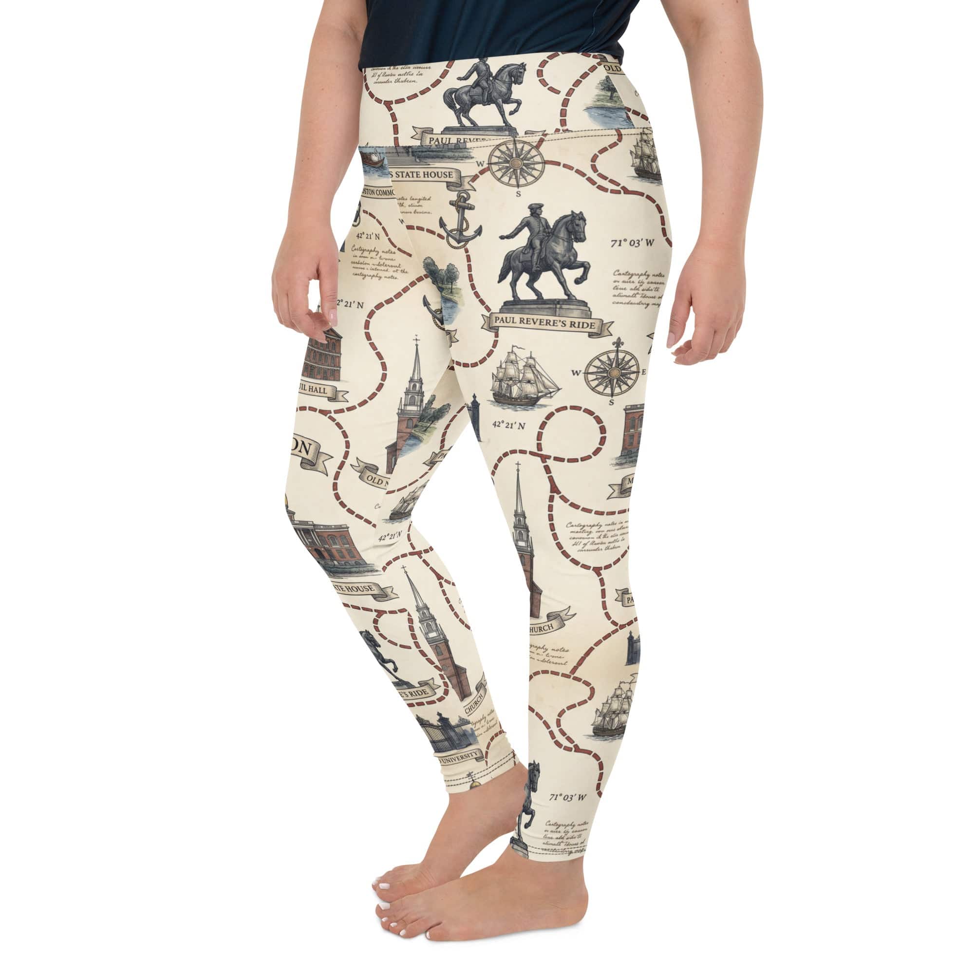 Boston Plus Size Leggings