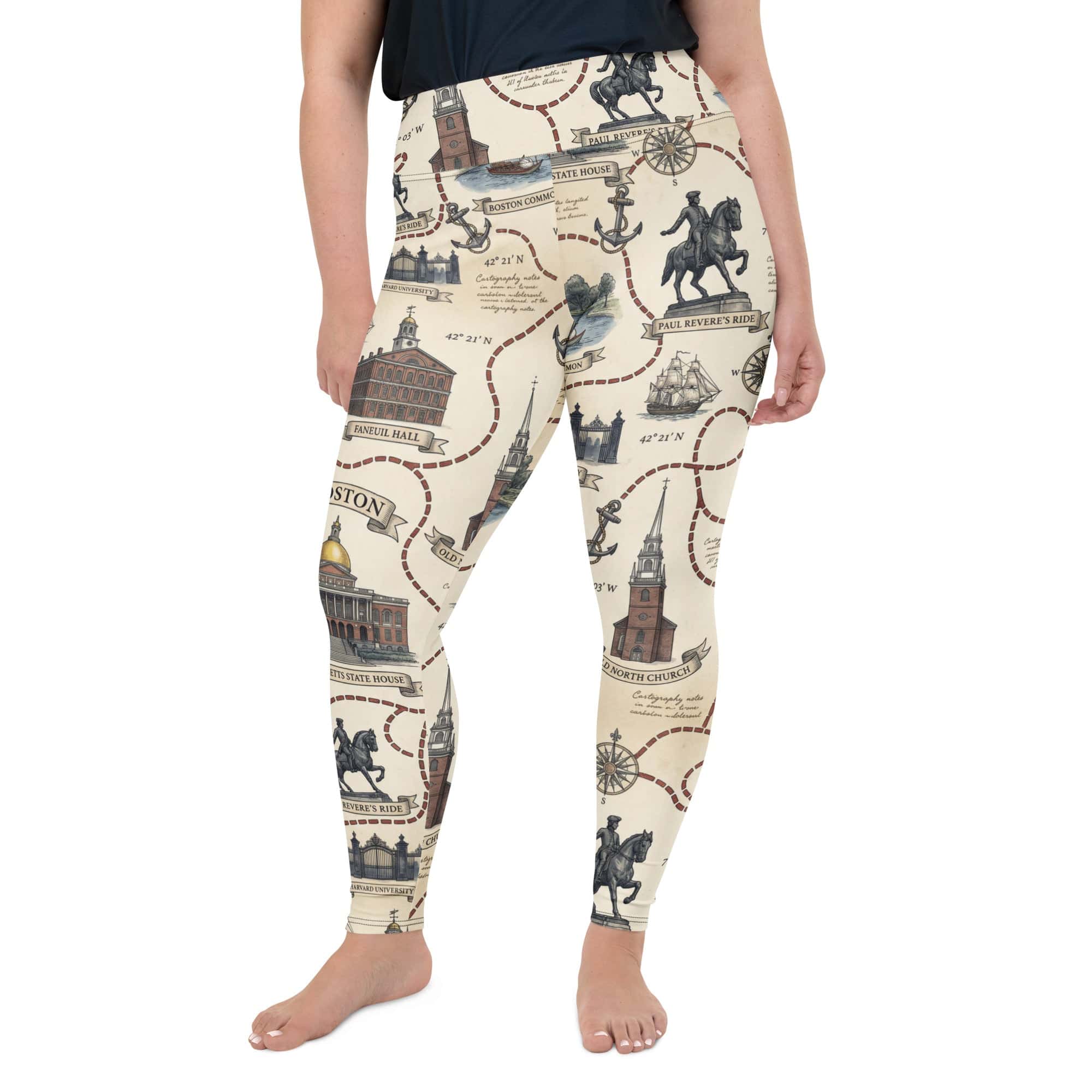 Boston Plus Size Leggings