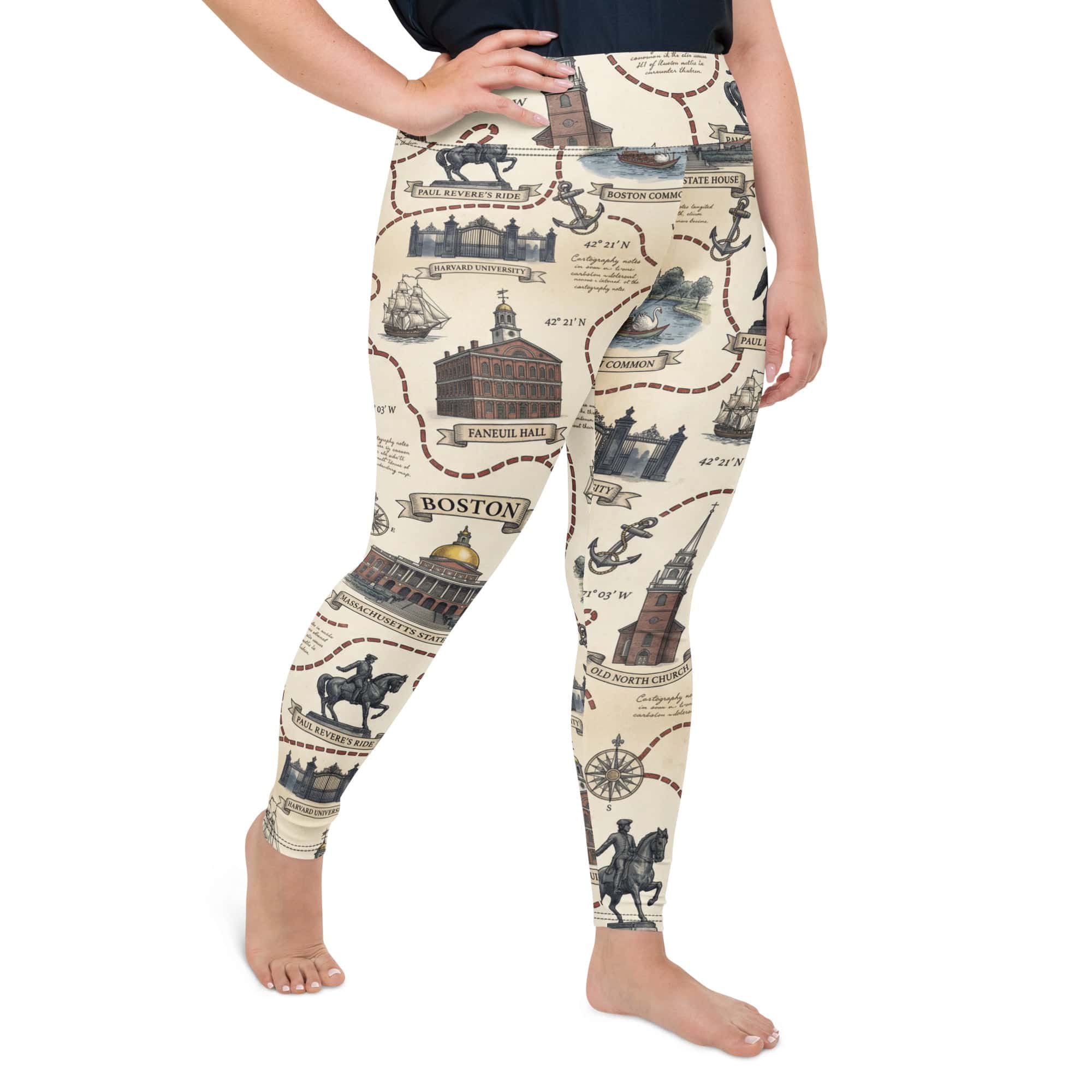 Boston Plus Size Leggings