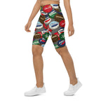 Bottle Caps Biker Shorts