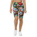 Bottle Caps Biker Shorts