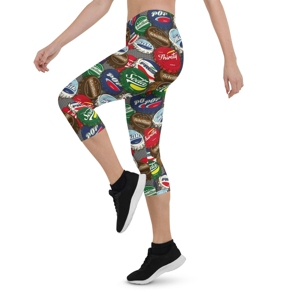 Bottle Caps Capris
