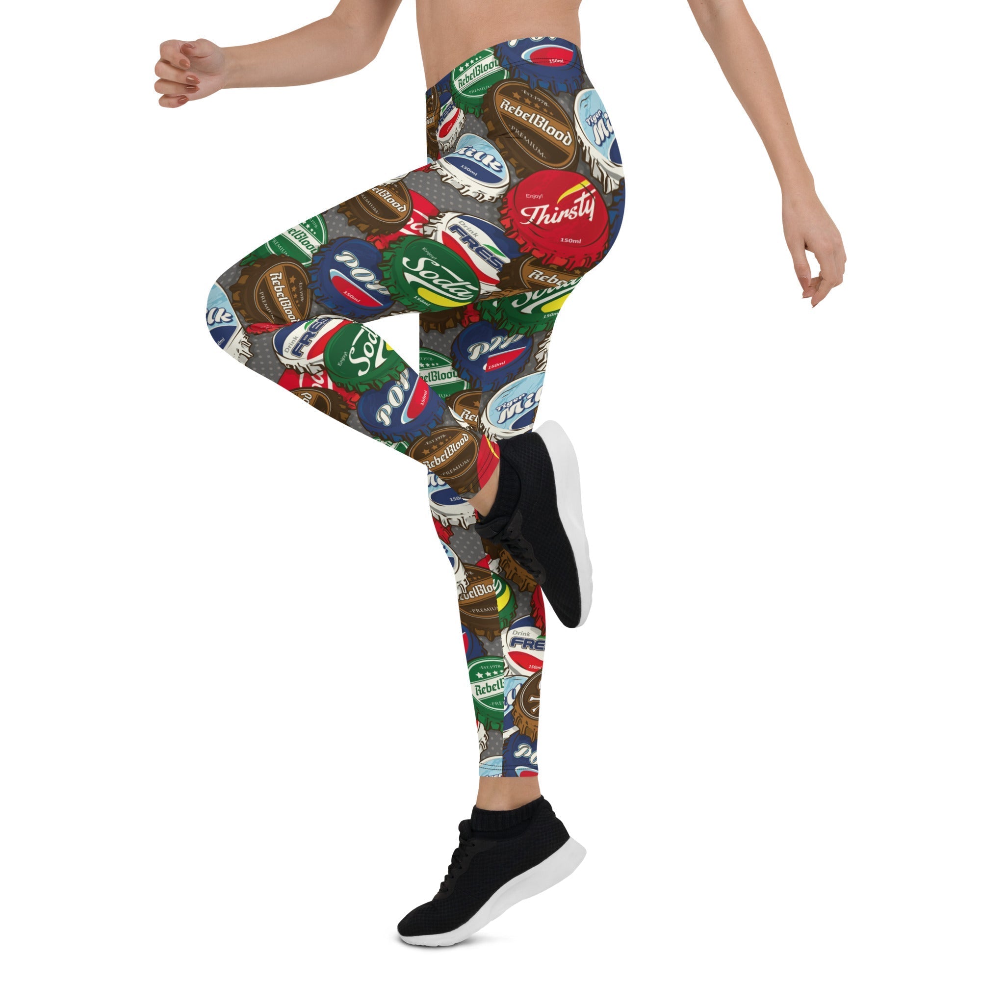 Bottle Caps Leggings