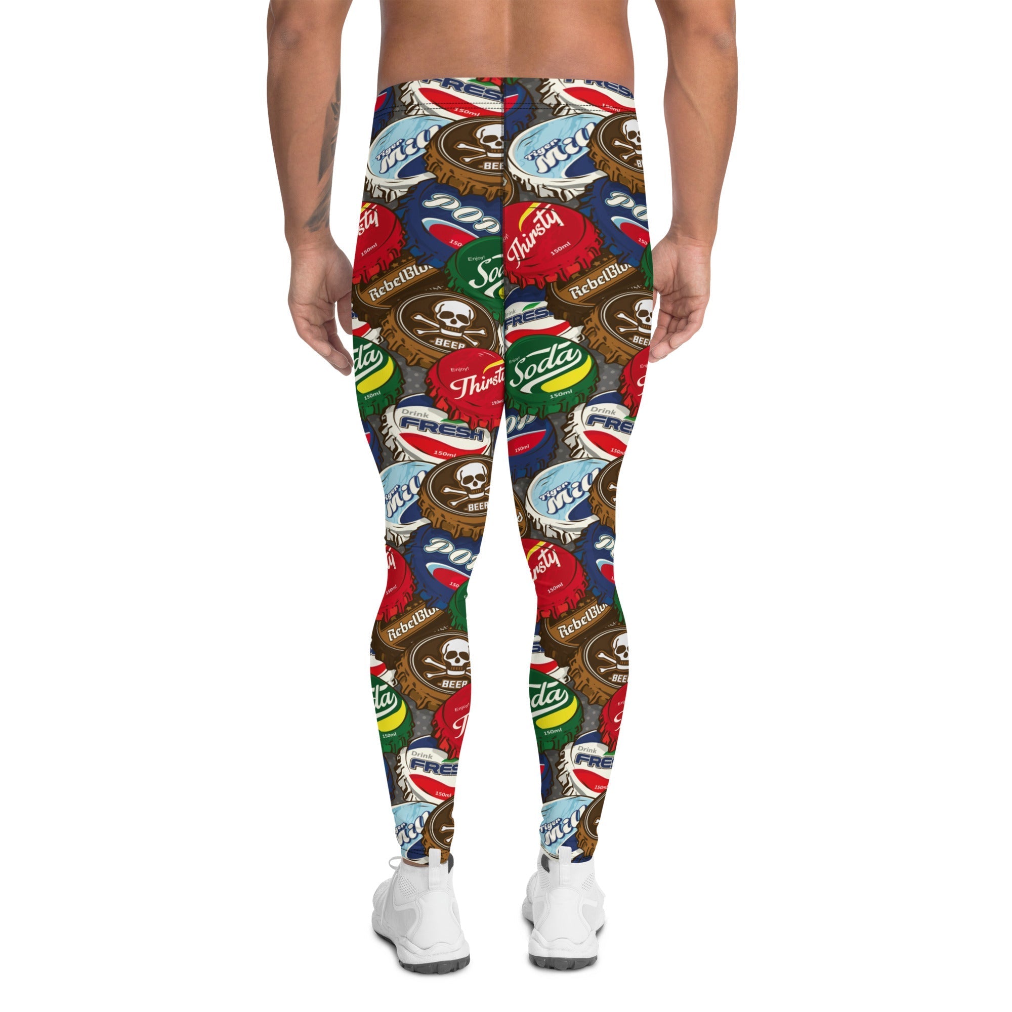 Bottle Caps Men's Leggings