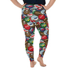 Bottle Caps Plus Size Leggings