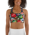Bottle Caps Sports Bra