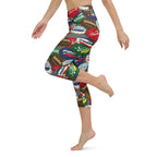 Bottle Caps Yoga Capris