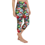 Bottle Caps Yoga Capris