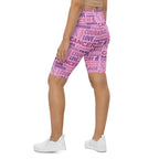 Breast Cancer Awareness Biker Shorts