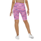Breast Cancer Awareness Biker Shorts