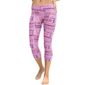 Breast Cancer Awareness Capris