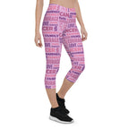 Breast Cancer Awareness Capris