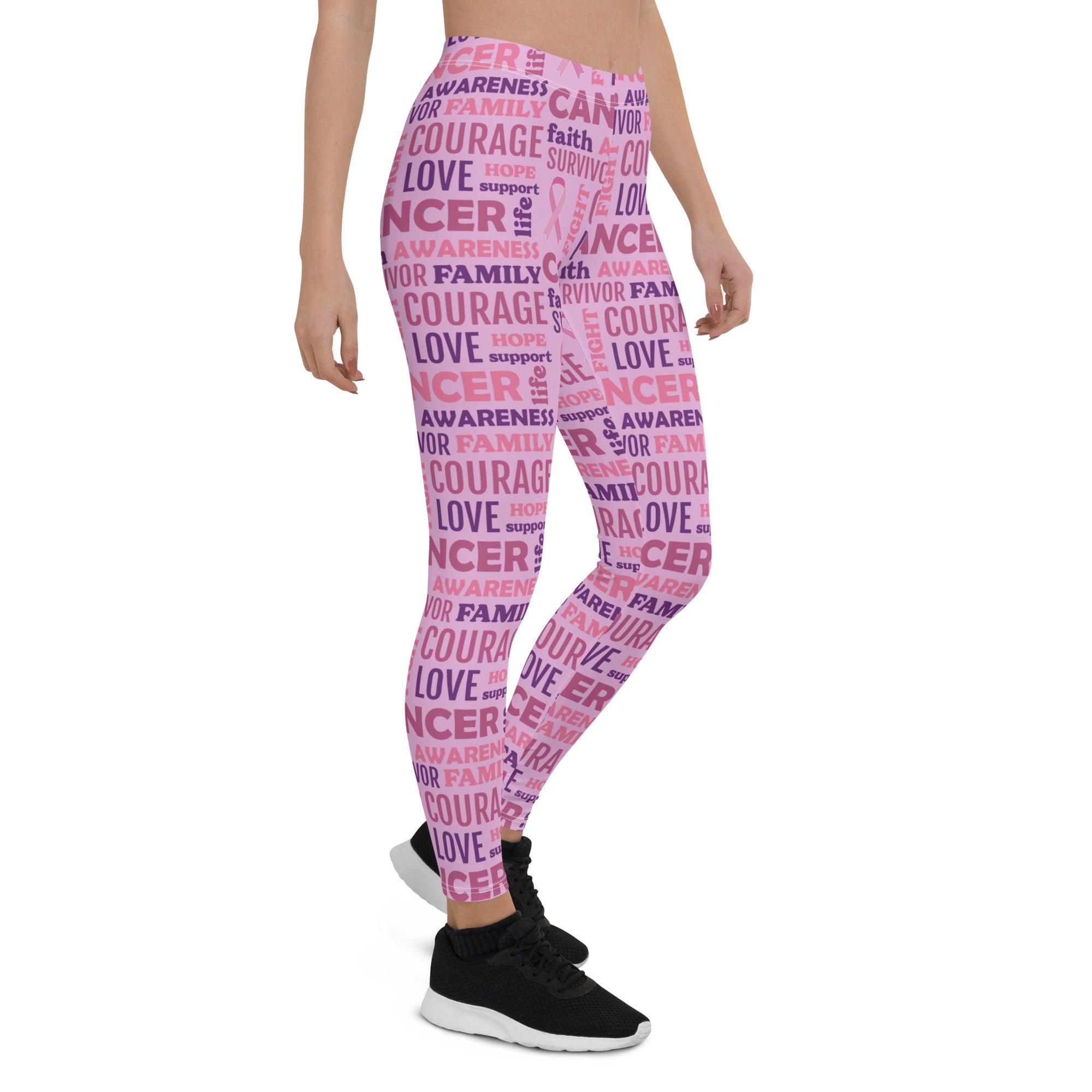 Breast Cancer Awareness Leggings