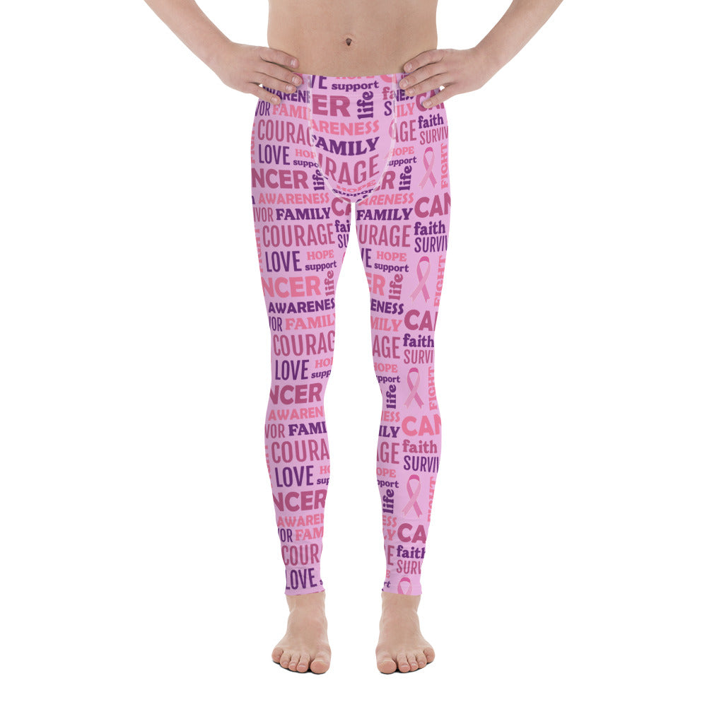 Breast Cancer Awareness Men's Leggings