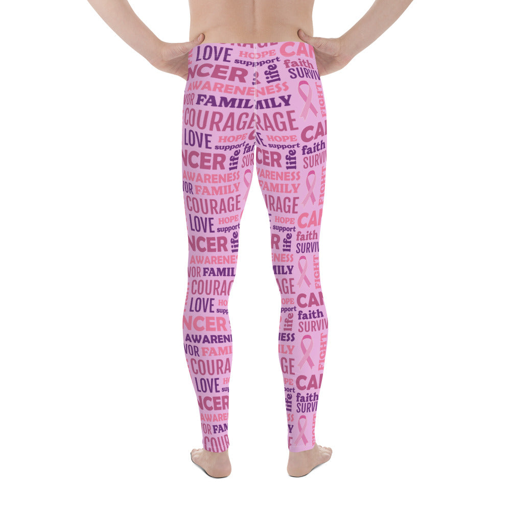 Breast Cancer Awareness Men's Leggings