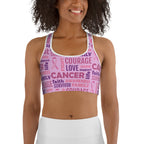 Breast Cancer Awareness Sports Bra