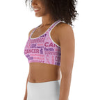 Breast Cancer Awareness Sports Bra