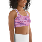 Breast Cancer Awareness Sports Bra