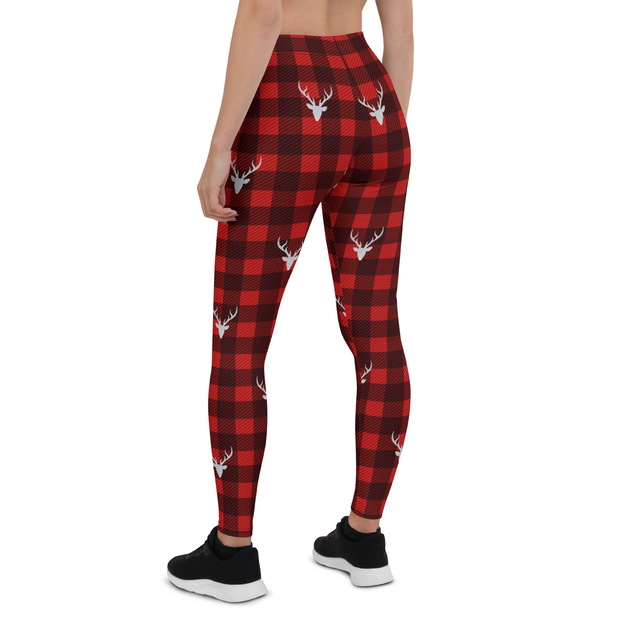 Buffalo Reindeer Print Leggings