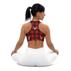 Buffalo Reindeer Print Sports Bra
