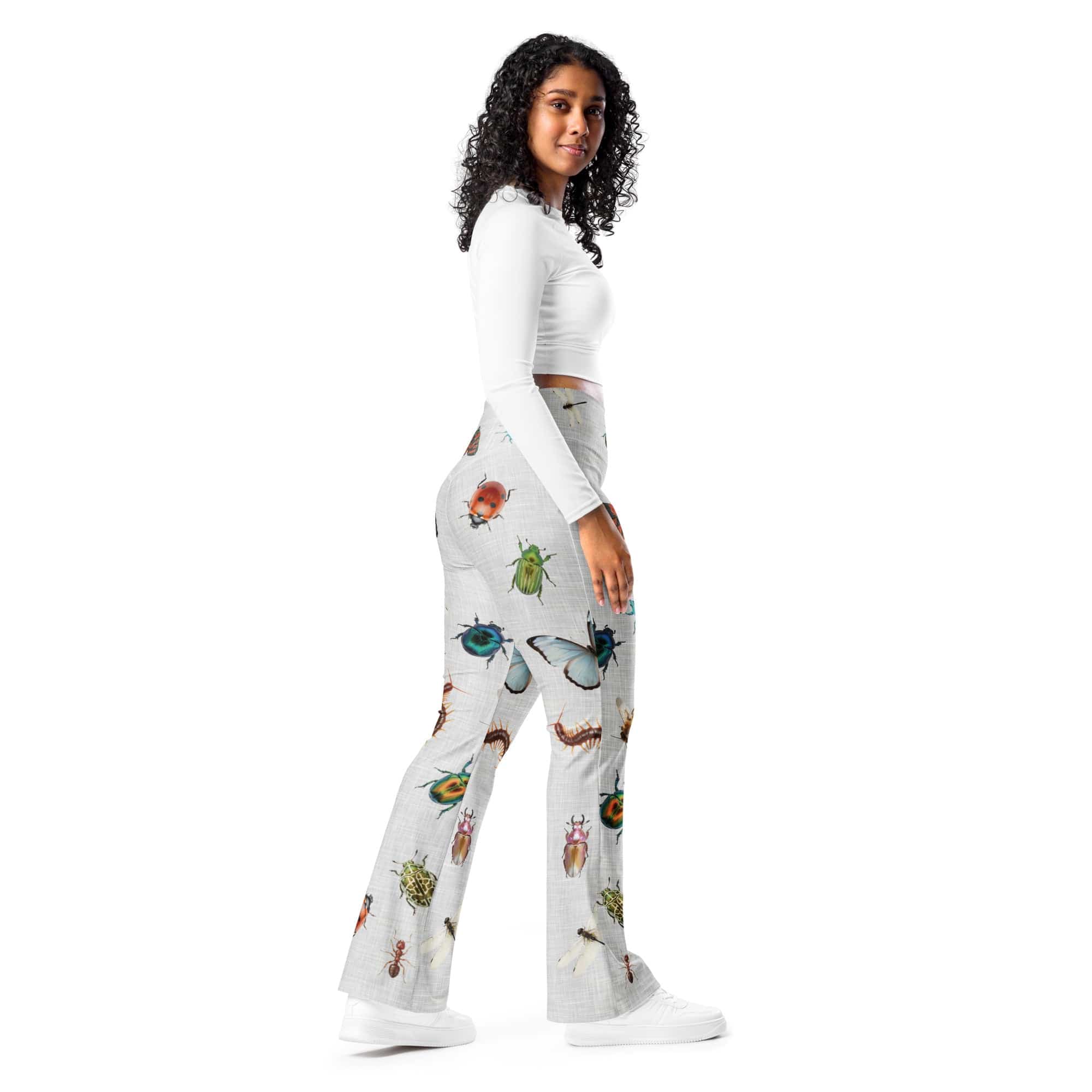 Bugs Party Flare Leggings