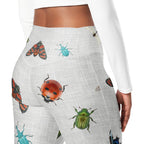 Bugs Party Flare Leggings