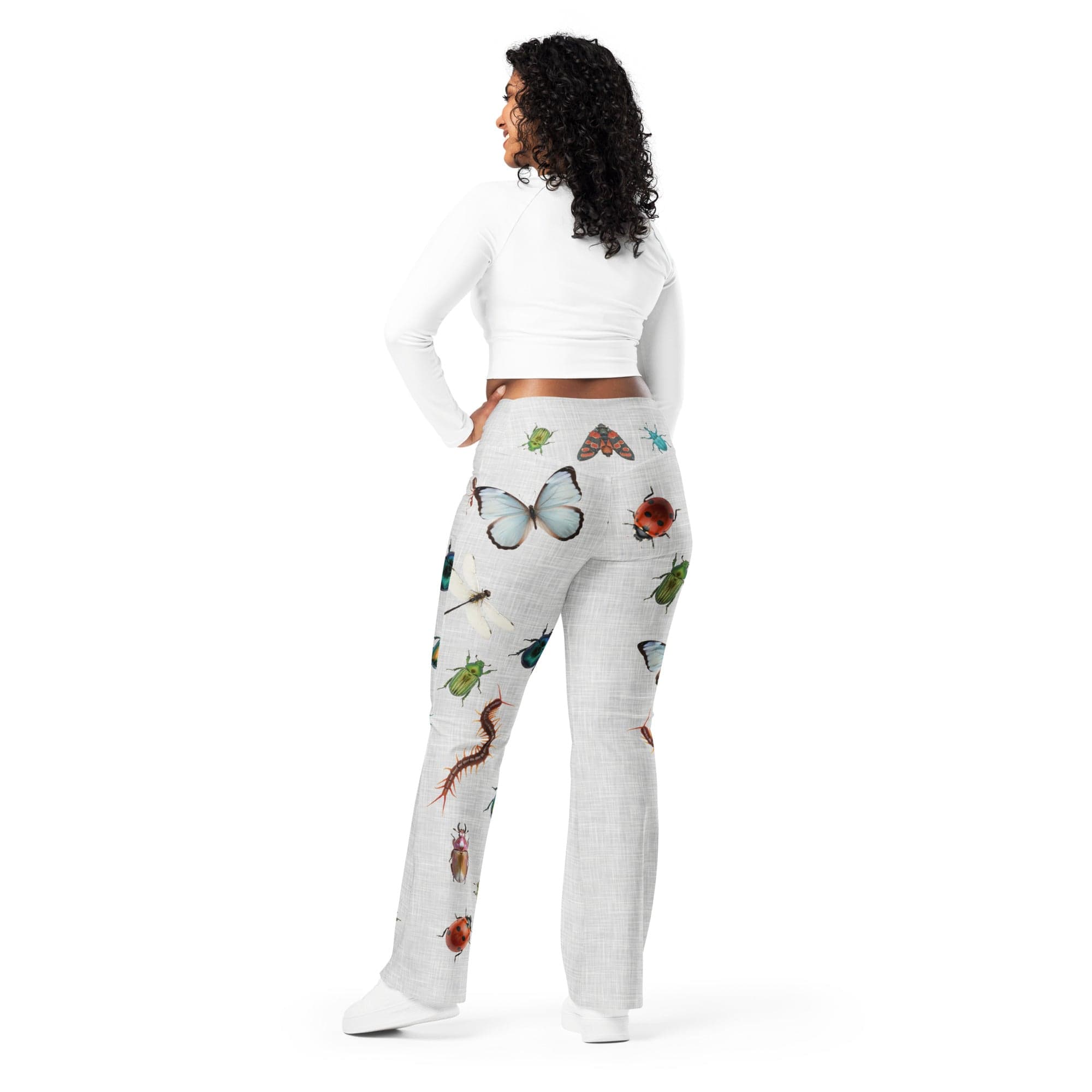 Bugs Party Flare Leggings