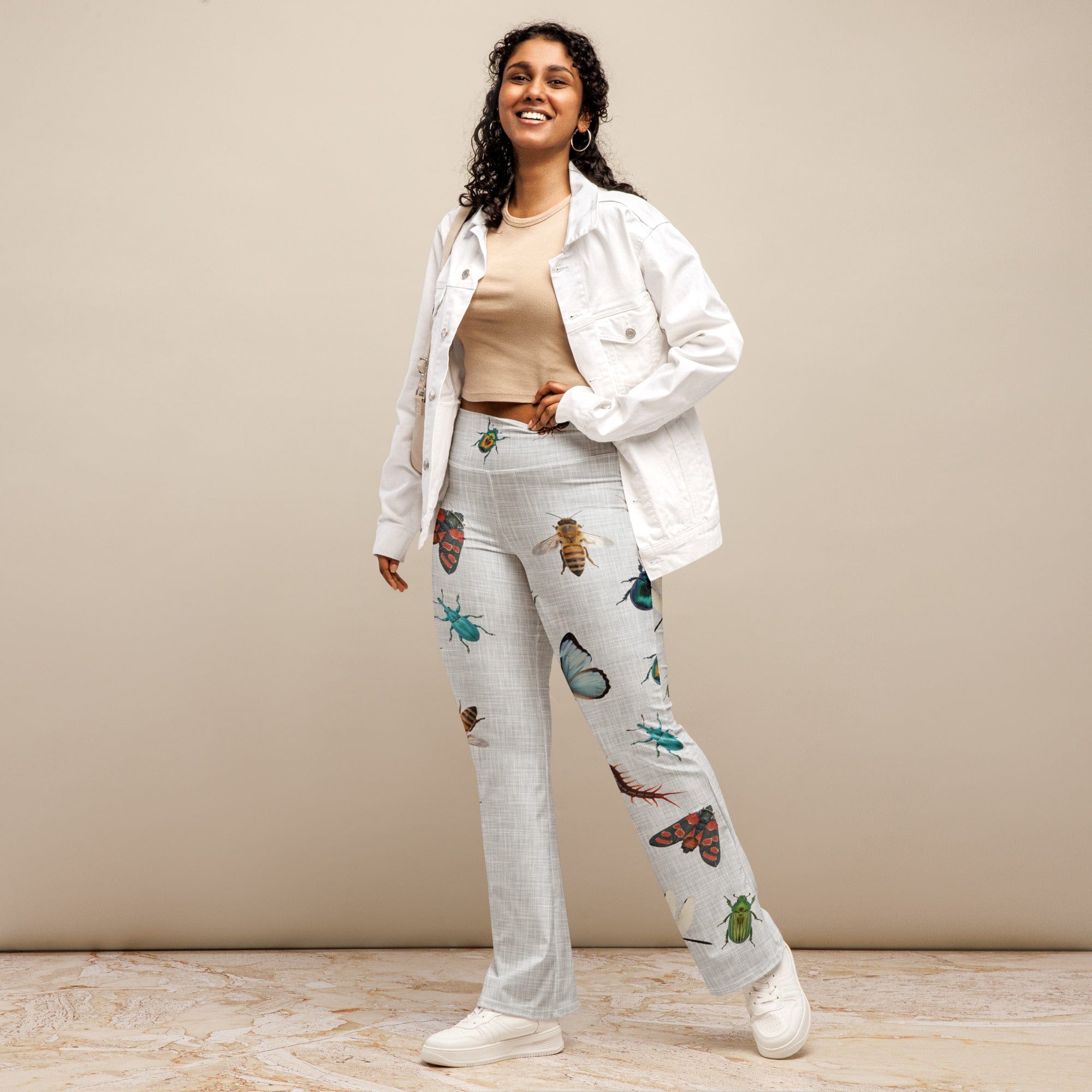 Bugs Party Flare Leggings