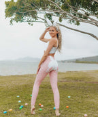 Bunny But* Easter Leggings (Pink)