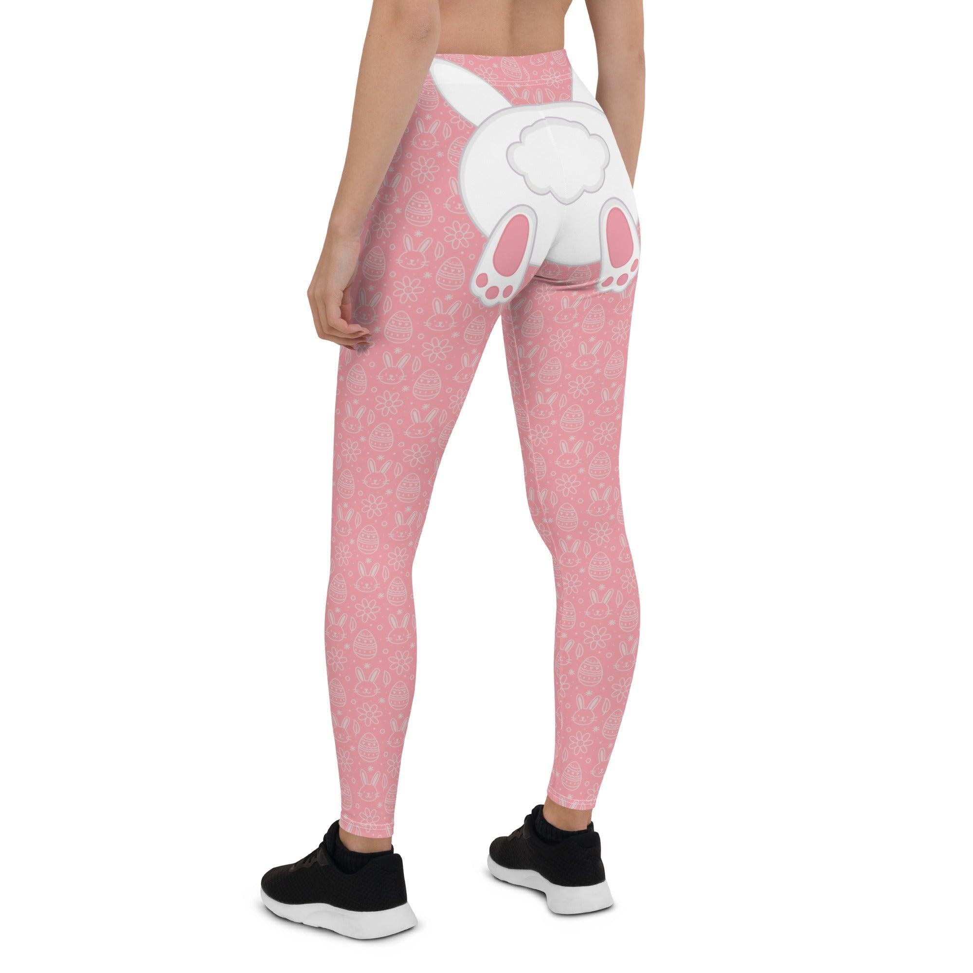 Bunny But* Easter Leggings (Pink)