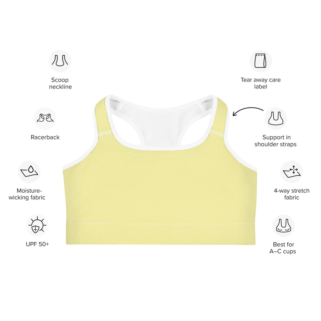 Bunny but* Easter Sports Bra