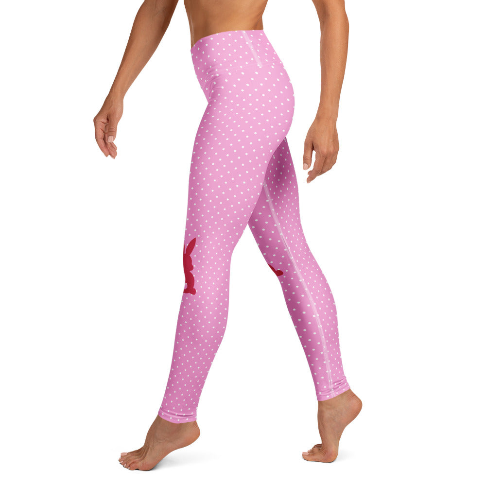 Bunny Love Yoga Leggings