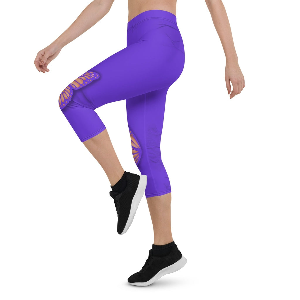 Butterfly Cut Out Capris