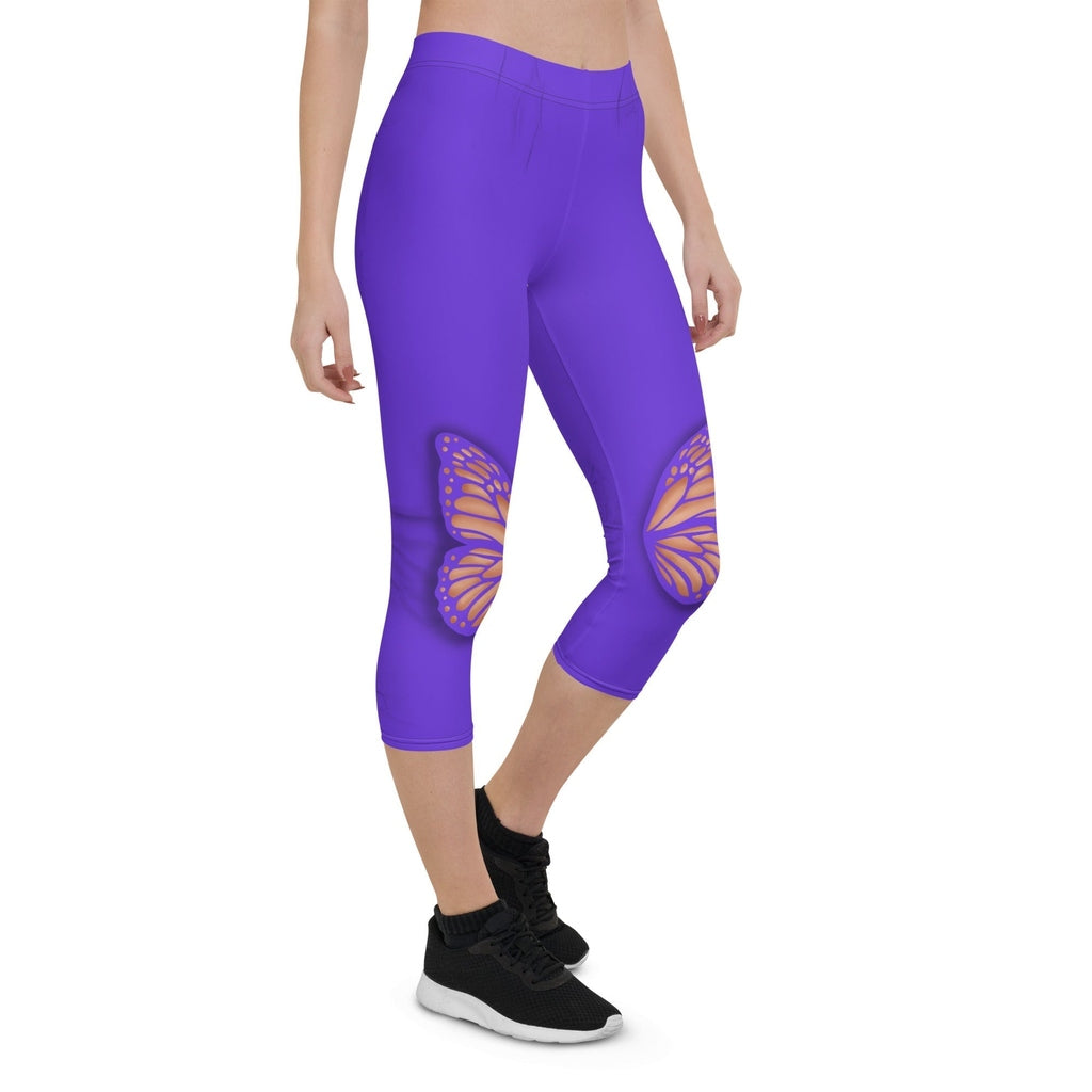 Butterfly Cut Out Capris
