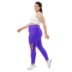 Butterfly Cut Out Plus Size Leggings