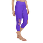 Butterfly Cut Out Yoga Capris