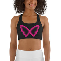 Butterfly Shaped Sports Bra