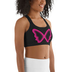 Butterfly Shaped Sports Bra
