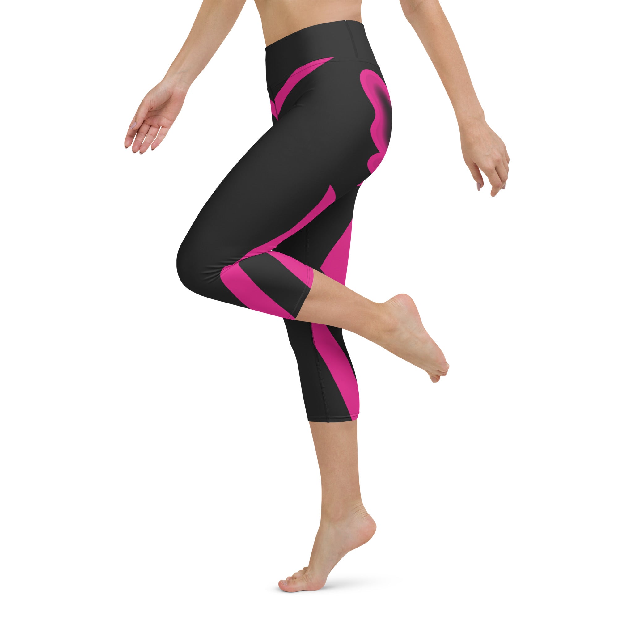 Butterfly Shaped Yoga Capris