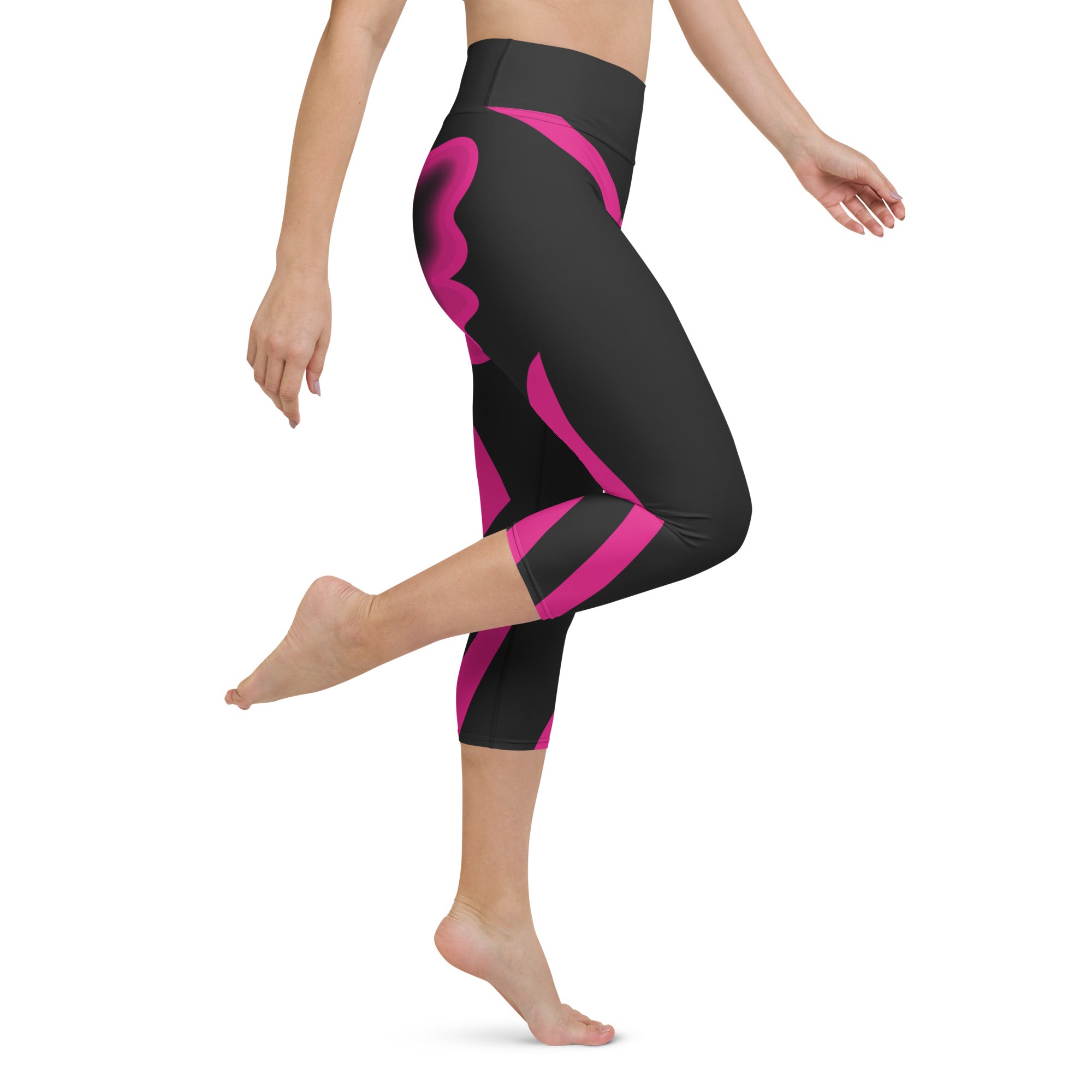 Butterfly Shaped Yoga Capris