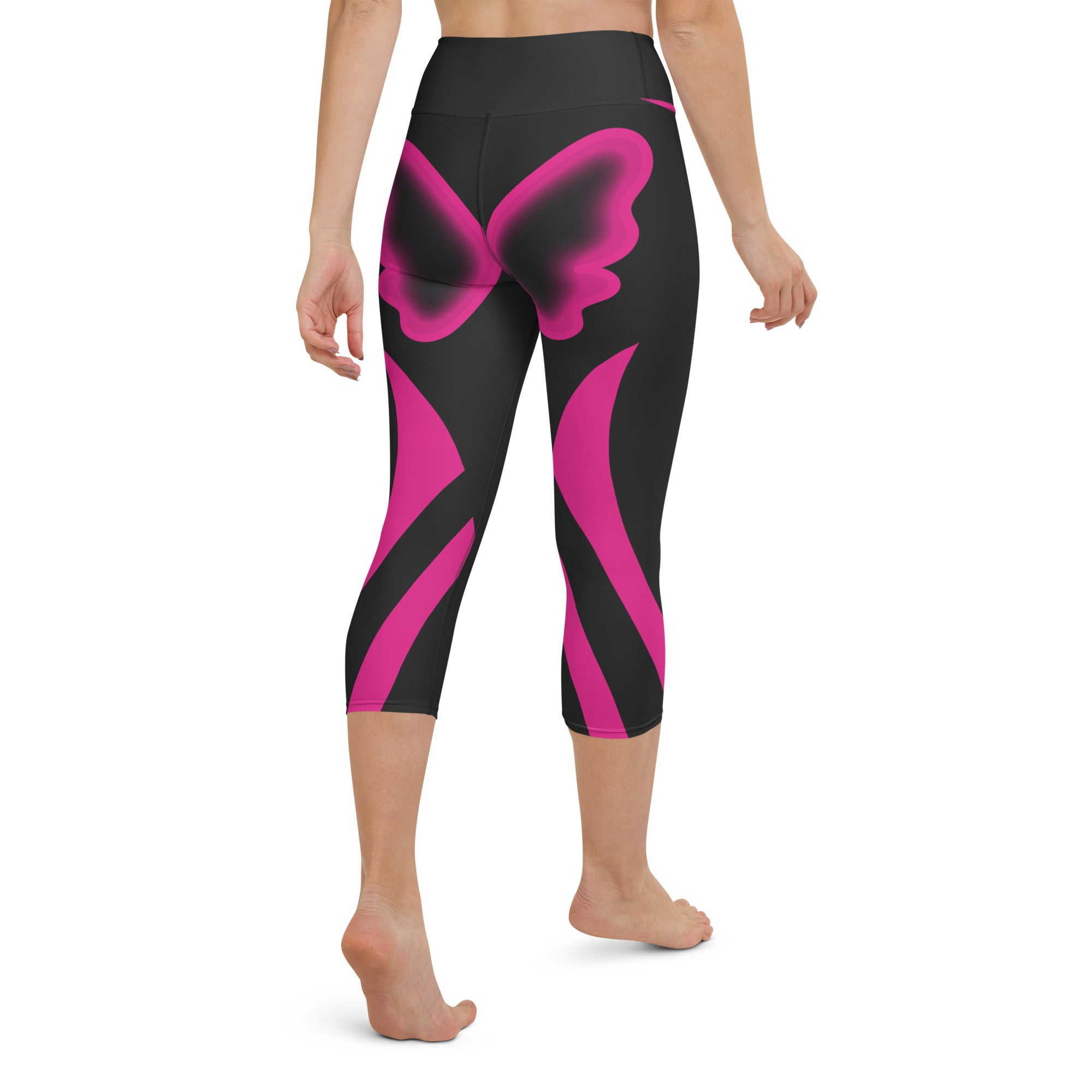 Butterfly Shaped Yoga Capris