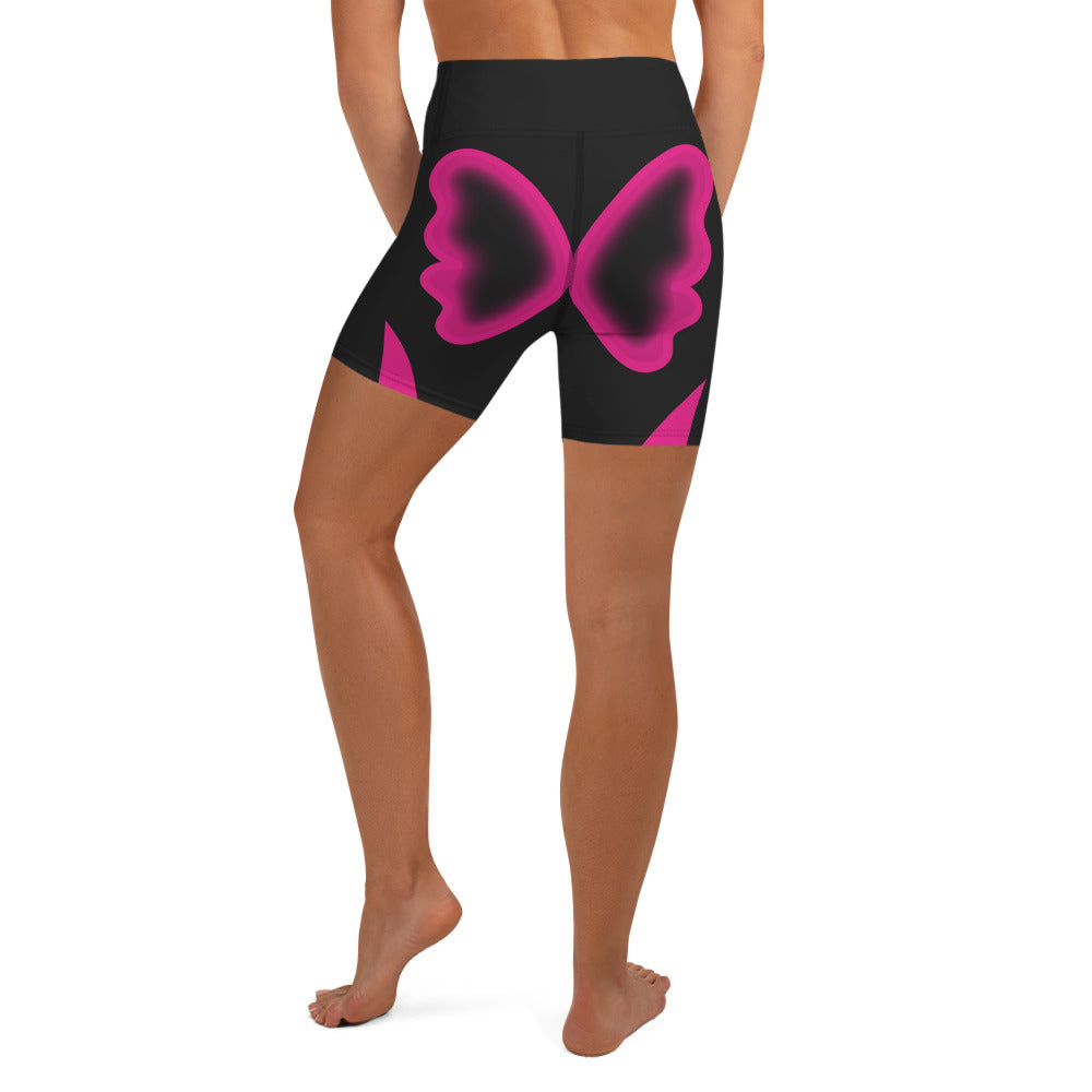Butterfly Shaped Yoga Shorts