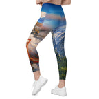 California Crossover Leggings With Pockets