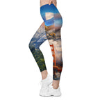 California Crossover Leggings With Pockets