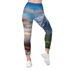 California Crossover Leggings With Pockets