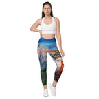 California Crossover Leggings With Pockets